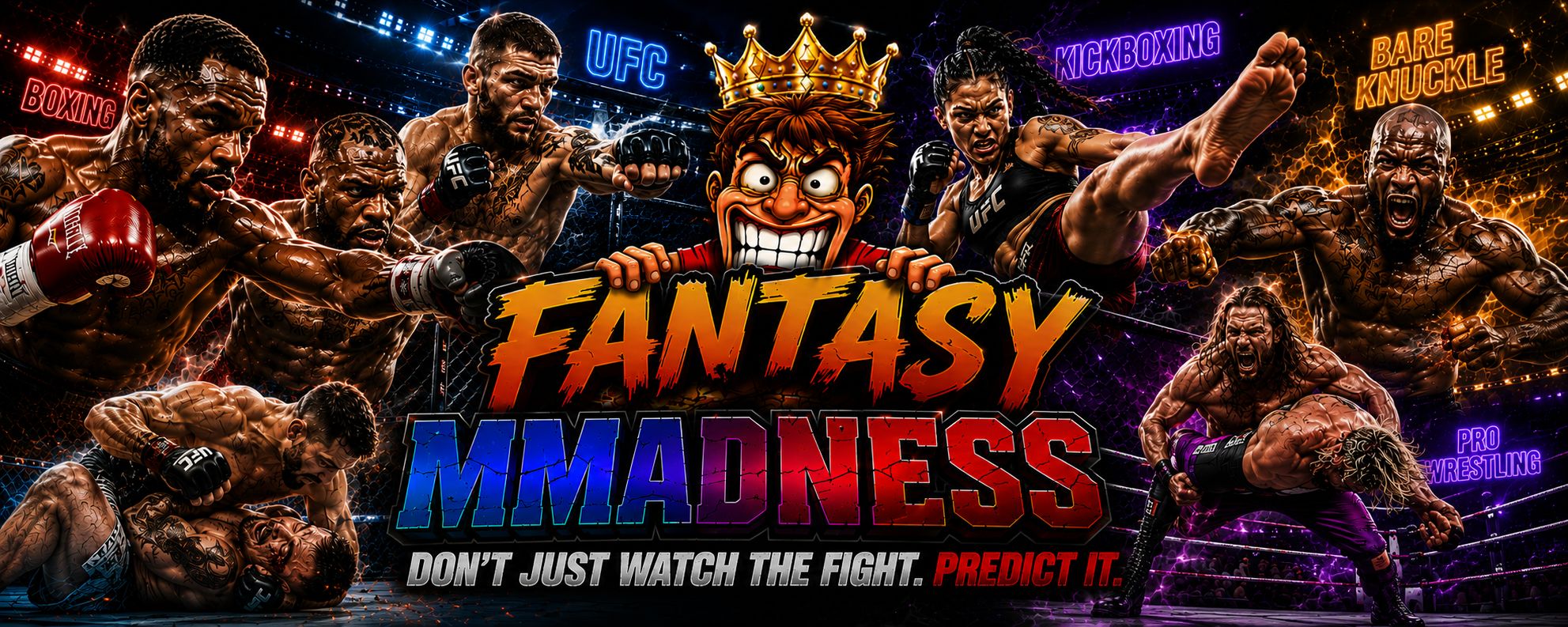 Fantasy MMAdness combat prediction game